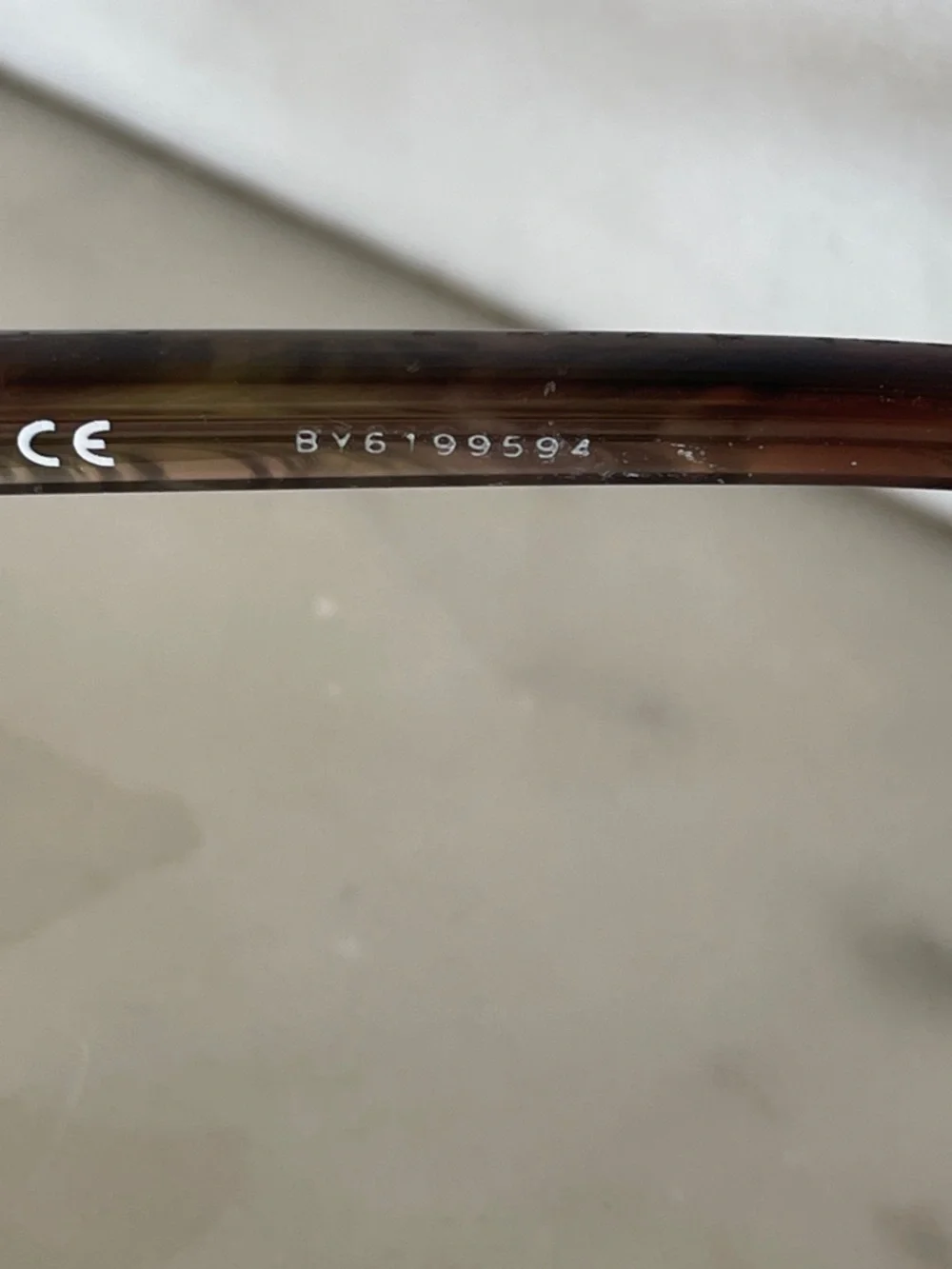 BURBERRY Havana Brown Tortoiseshell Rectangular RX Glasses